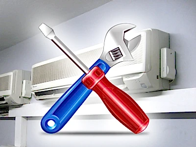 Стандартный монтаж кондиционера от 3 до 4,9 кВт