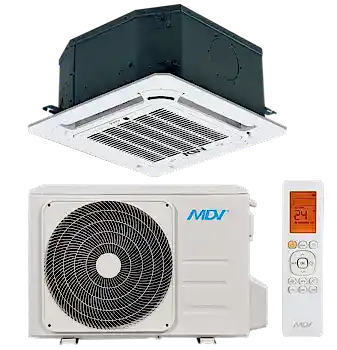 Кассетный кондиционер MDV MDCA5-12HRN1/T-MBQ4-03E/MDOU3-12HN1