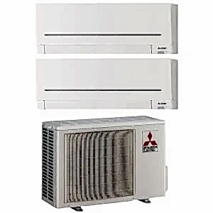 Мультисплит-система Mitsubishi Electric MXZ-2F42 VF + MSZ-AP15VGK + MSZ-AP25VGK