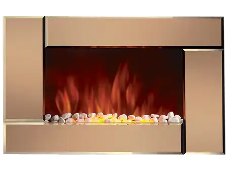 Электрический камин Electrolux EFP/W-2000S Bronze